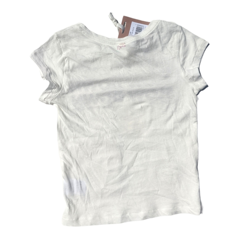 CKS Girls size 6 Slow Down Relax & Take it Easy Purple/White Tshirt - Picture 3 of 7